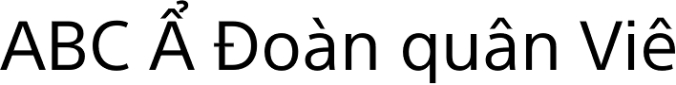 SST Vietnamese Font Preview