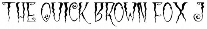 Black Cow Font Preview