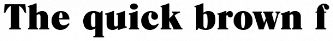 Caslon Black Font Preview