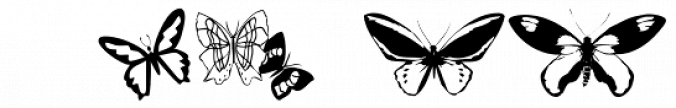 Butterflies font download