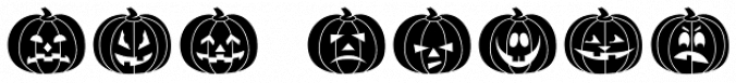 Jackolantern Assortment Font Preview