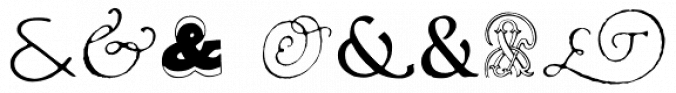 Ampersands font download
