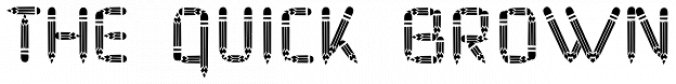 Pencil font download