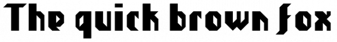 Zwart Font Preview