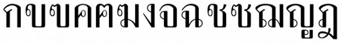 Ang Thong Font Preview