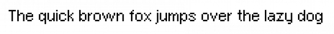 Screenfont_8_Sans Font Preview