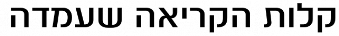 Narkis Shulamit font download