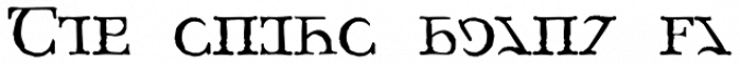 Crivar Formal Font Preview