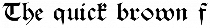 Theodoric Font Preview