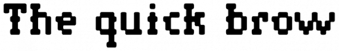 Pistol Shot Font Preview