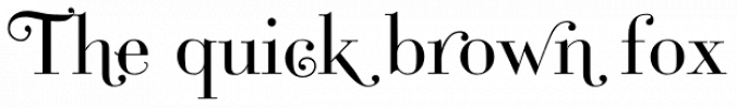 Bodoni Classic Swashes Font Preview