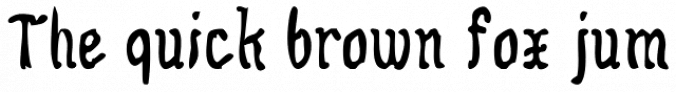 BlackThorne Font Preview