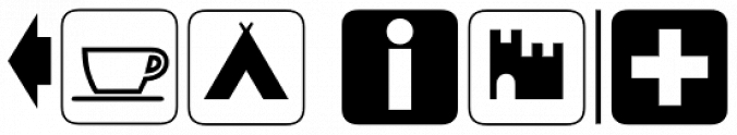 Pi Font No. 8 SB Font Preview