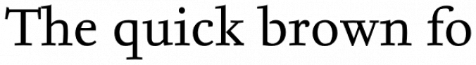 FF Nexus Serif Font Preview