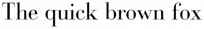 Bodoni Classic Font Preview