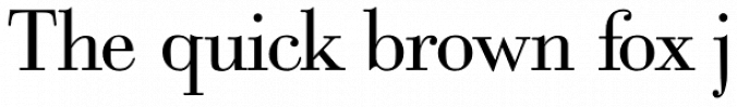 Bodoni Classic Text Font Preview