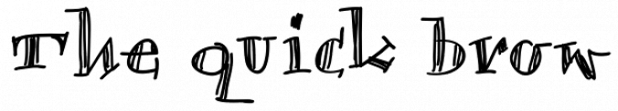 Gf Scribbles Font Preview