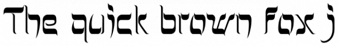 Hebrew Latino Font Preview