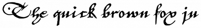 P22 Elizabethan Font Preview