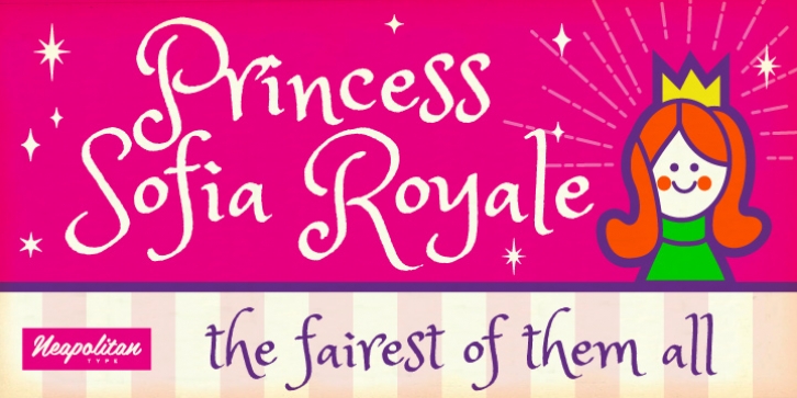 Princess Sofia Royale font preview