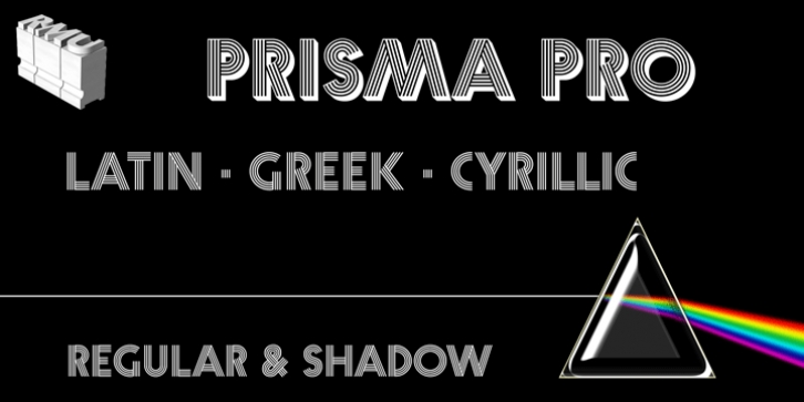 Prisma Pro font preview