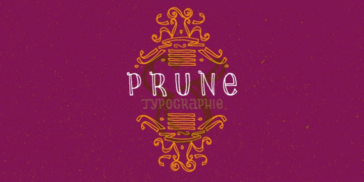 Prune font preview