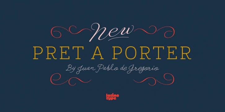 Prêt-à-porter font preview