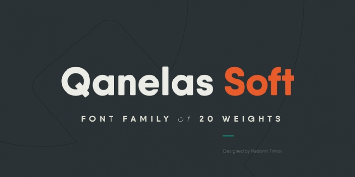 Qanelas Soft font preview