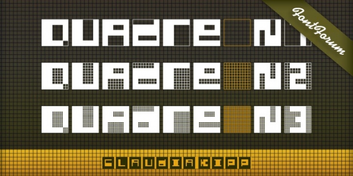 Quadre font preview