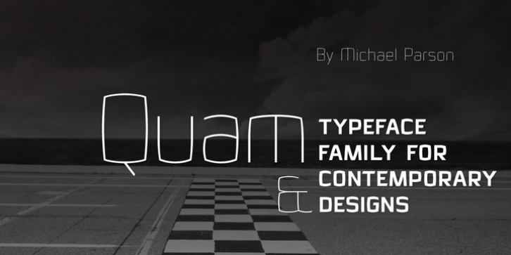 Quam font preview