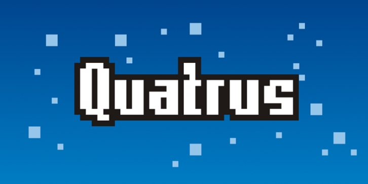 Quatrus font preview