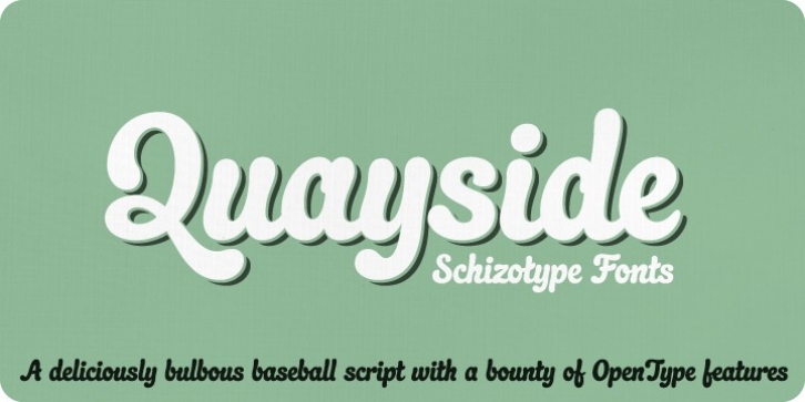 Quayside font preview