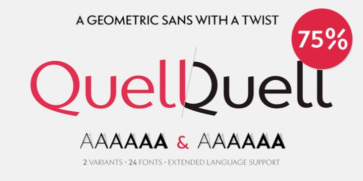 Quell font preview