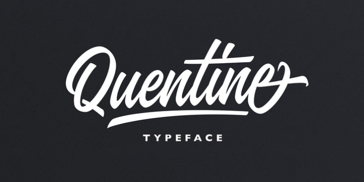 Quentine font preview