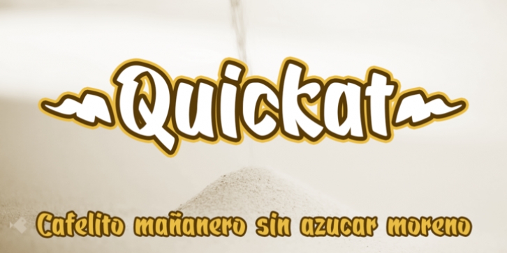 Quickat font preview