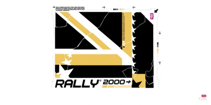 Rally font preview