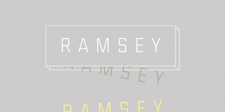 Ramsey font preview