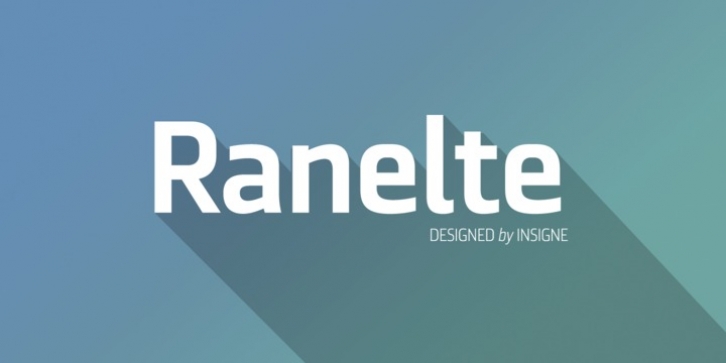Ranelte font preview