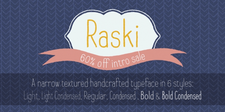 Raski font preview