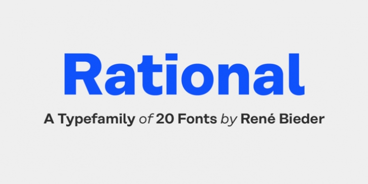 Rational font preview