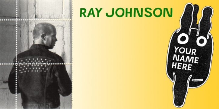 Ray Johnson font preview