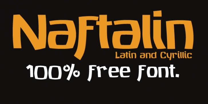 RB Naftalin font preview