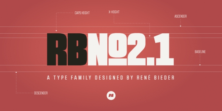 RBNo2.1 font preview