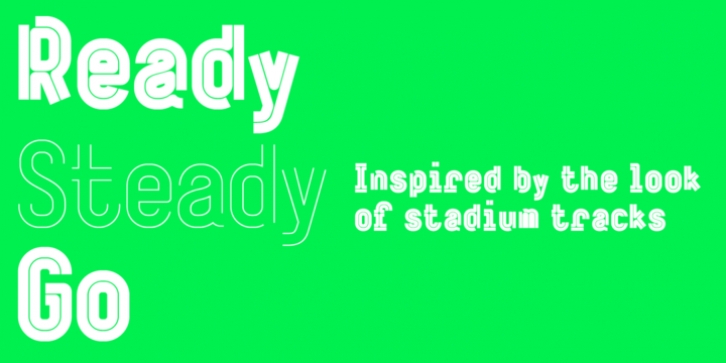 ReadySteadyGo font preview