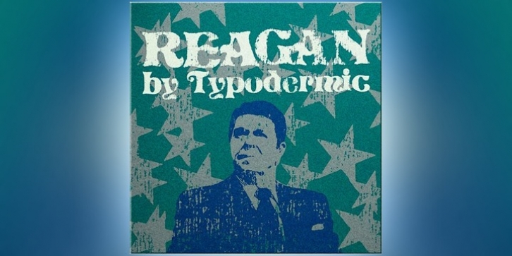 Reagan font preview