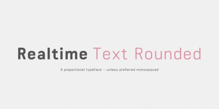 Realtime Text Rounded font preview