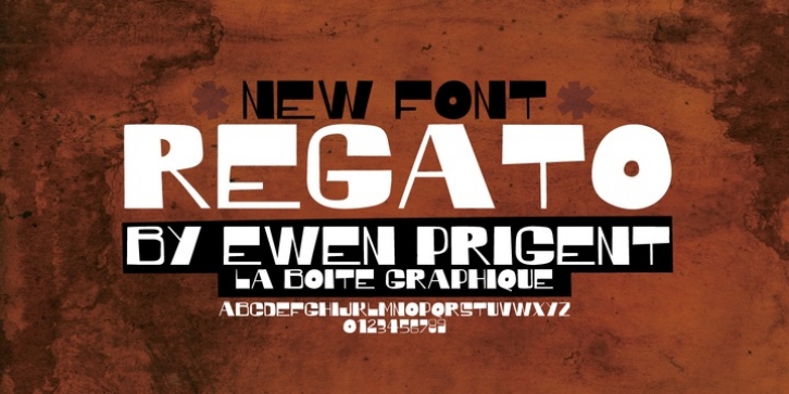 Regato font preview