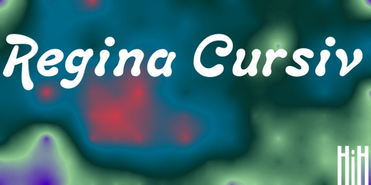 Regina Cursiv font preview