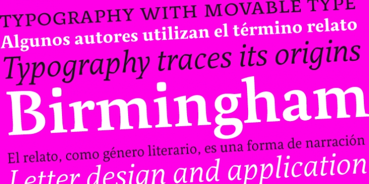 Relato font preview