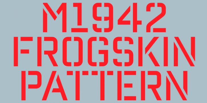 Reload Alt Stencil font preview